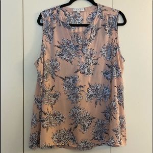 Chaus New York / size: XL / floral / blouse